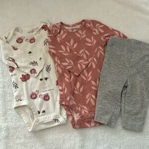 Baby cloths, 3 months, Carters set, matching sets